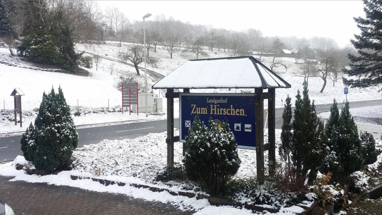 Landgasthof Zum Hirschen Hafenlohr Exterior photo